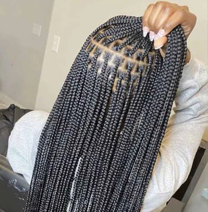 Regular Knotless Braids B